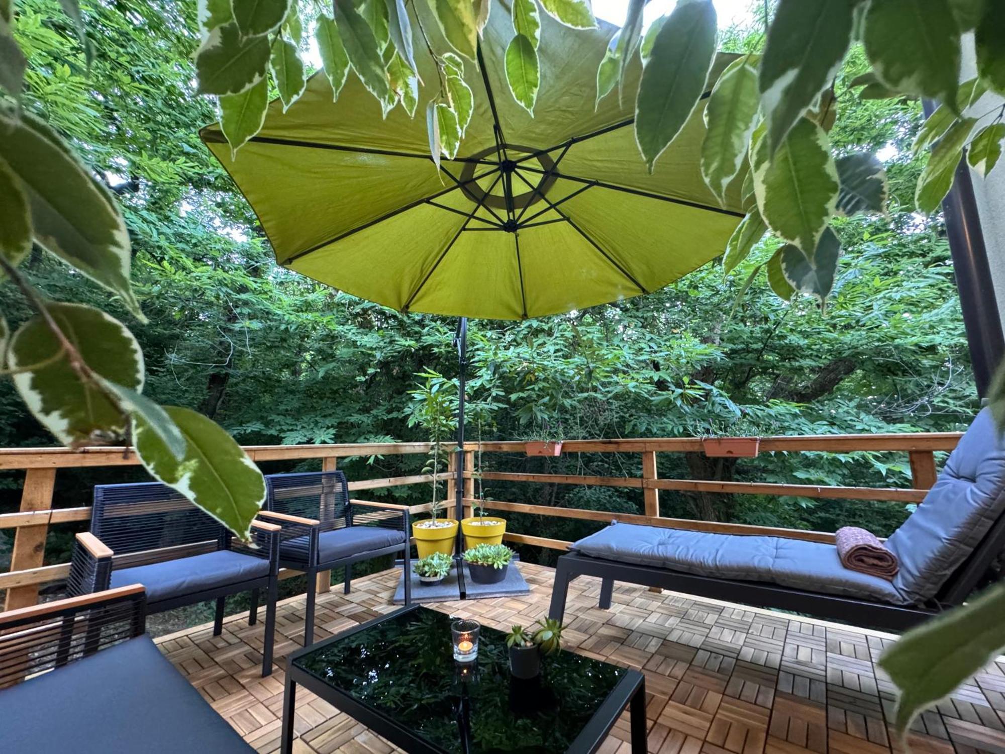 Apartment With A Terrace Forest Home Lullula Veprinac エクステリア 写真